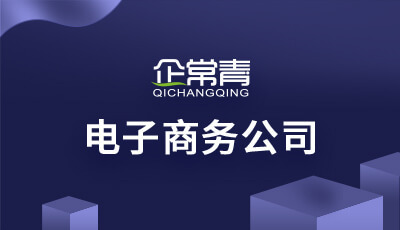 电子商务公司注册经营范围